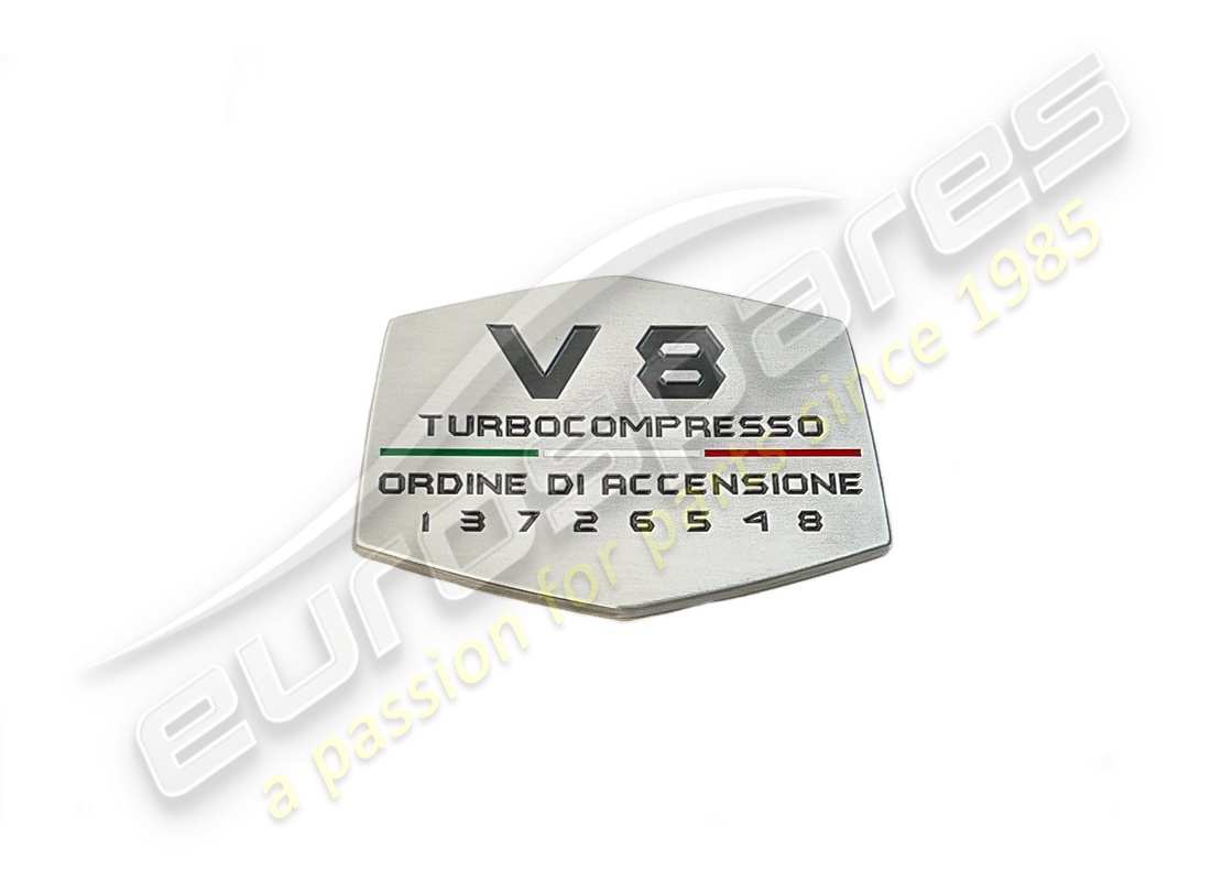 nueva placa de cierre lamborghini. número de parte 4ml103115 (1)