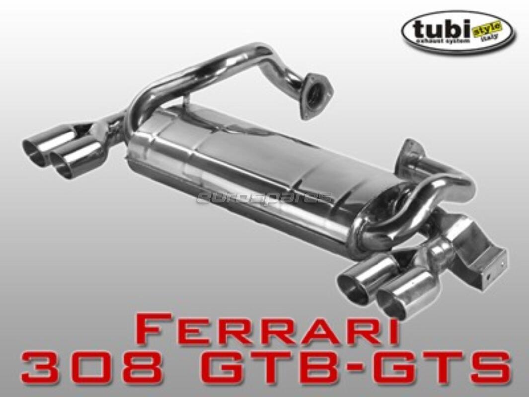 nueva versión doble cat de escape tubi 308 qv-gtbi. número de parte 01078011000 (1)