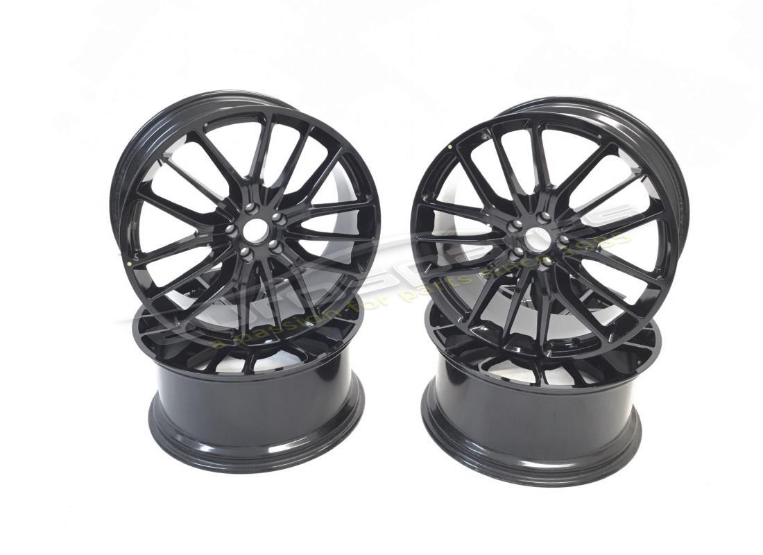 nuevo conjunto maserati 21' titano ruedas negro brillante. número de parte 980156251c (1)