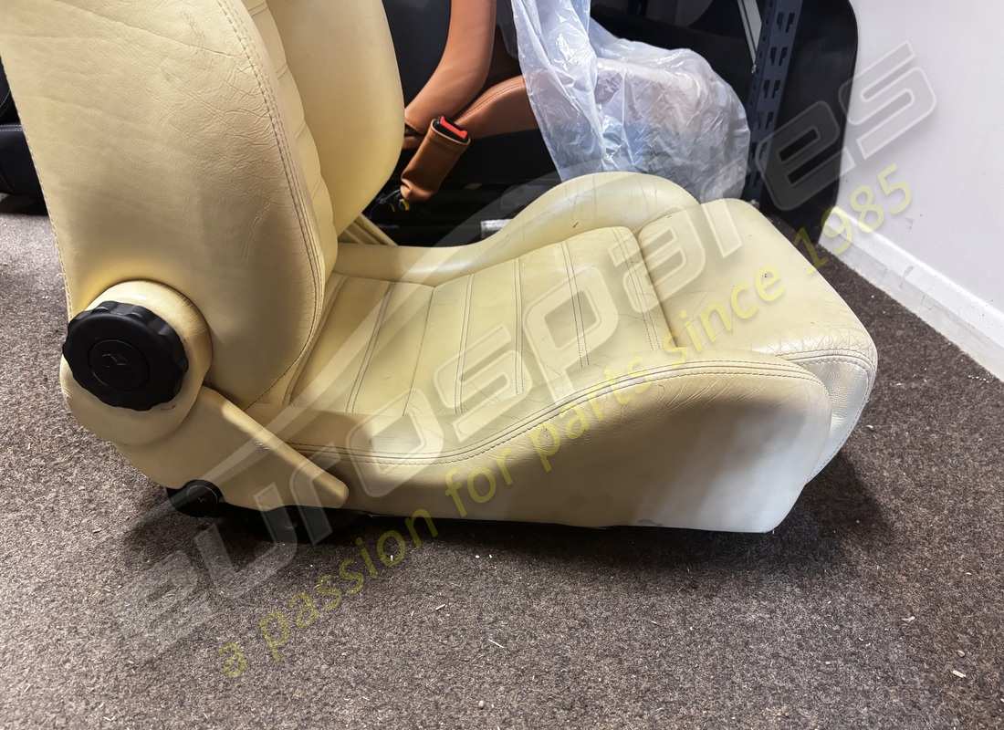 usado ferrari par de crema seats. número de parte 900114699 (4)
