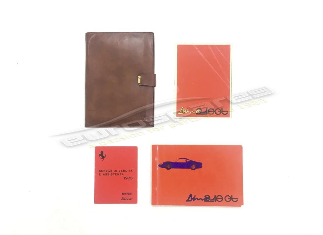 JUEGO DE BOLSAS PARA MANUAL COMPLETO ORIGINAL DE DINO Ferrari 246 USADO. NÚMERO DE PARTE 9599001401 (1)