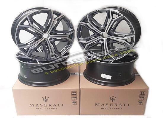 nuevo maserati 21'' juego de ruedas (helios) número de pieza 980001198