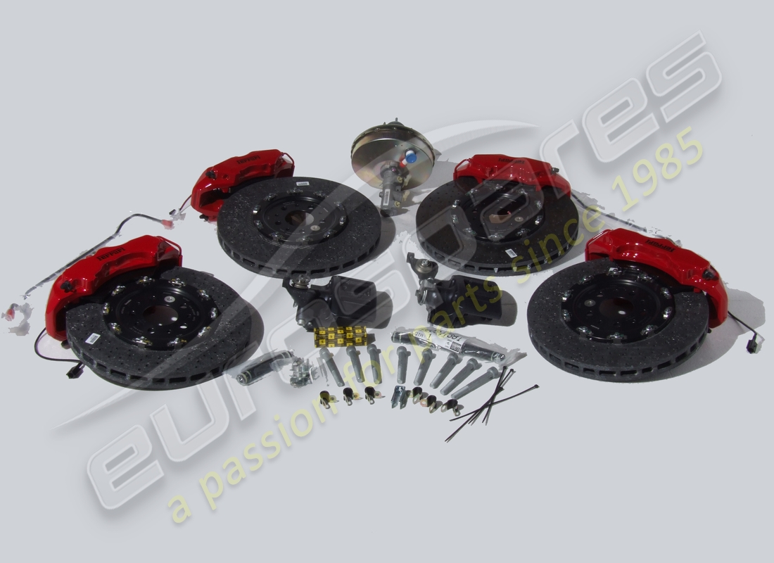 nuevo ferrari kit retrofit carbonocerámico f430 d.lh c. número de pieza 70001141 (1)