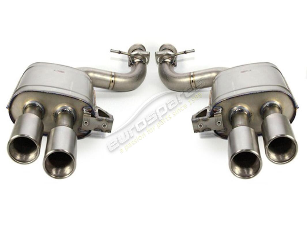 nuevo tubi 599 kit de silenciadores de titanio gtb sin válvula con bordino. número de pieza tsfe599c06003t (1)