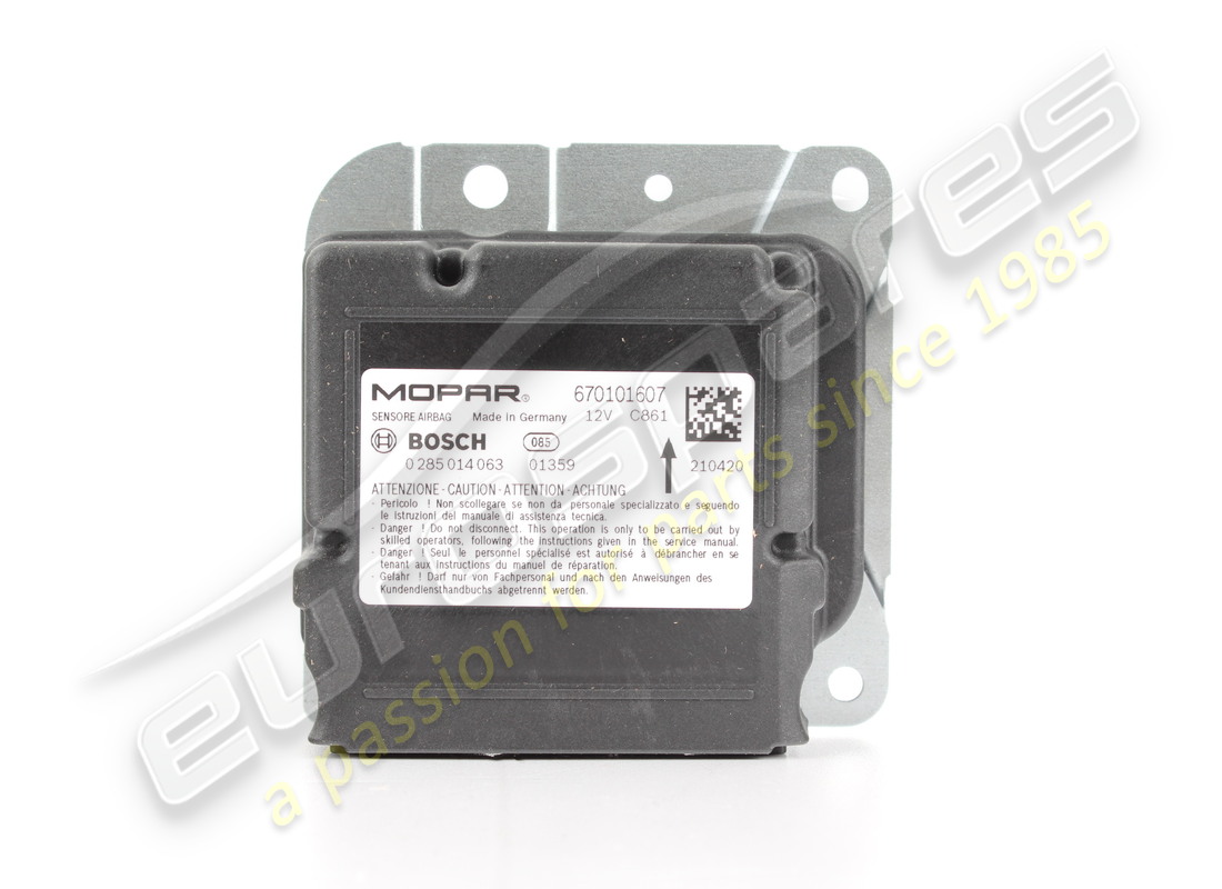 nueva ecu de bolsa de aire maserati. número de pieza 670101607 (1)