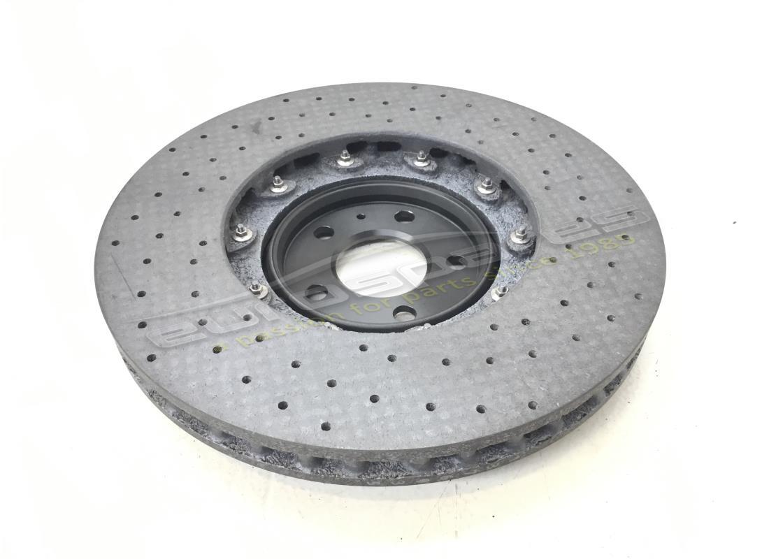nuevo lamborghini disco de freno cerámico (ventilado). número de pieza 4t0615301 (1)