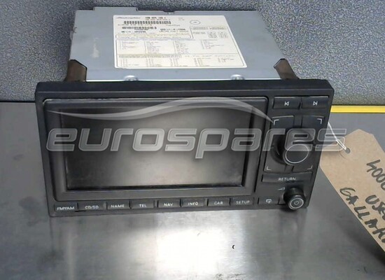 usado lamborghini número de pieza de radio/navegación 400035192e