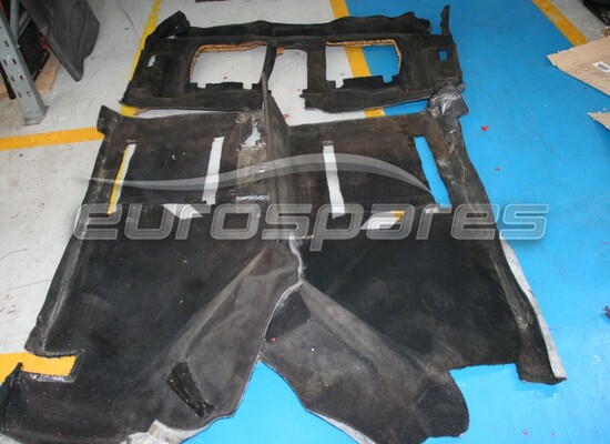 usado ferrari juego de alfombras negras lhd 355 número de pieza del spyder 70000858