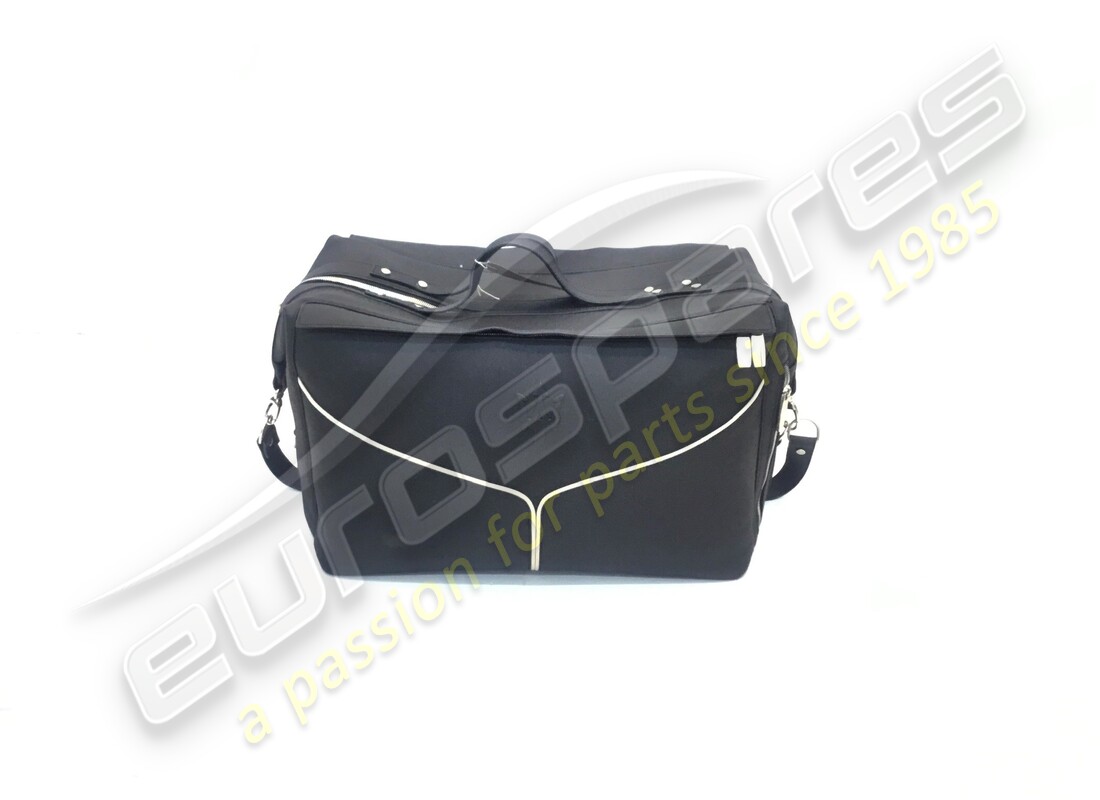 nueva bolsa de equipaje maserati, cuero negro. número de parte 940000313 (1)