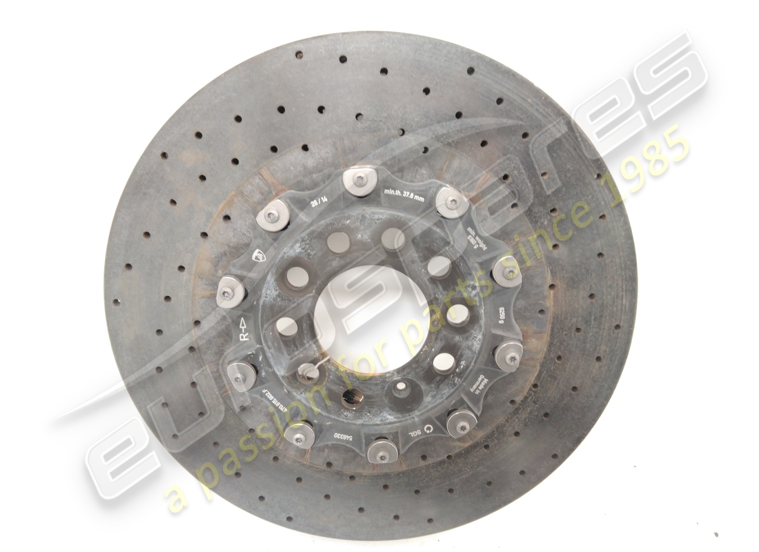 DISCO DE FRENO CERÁMICO USADO Lamborghini (VENTILADO). NÚMERO DE PIEZA 470615602F (1)