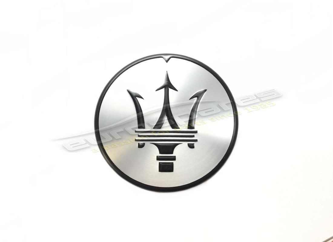 nueva insignia de rueda maserati grigio opaco. número de parte 670149988 (1)