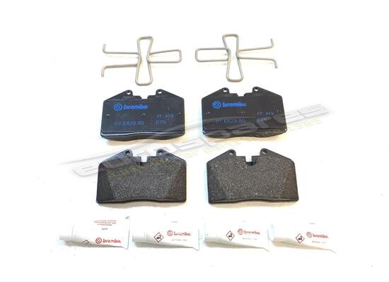 nuevo maserati pastillas de freno trasero número de pieza 673010317