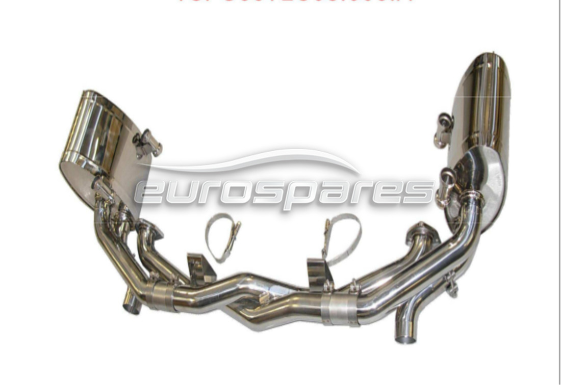 nuevo kit de silenciadores centrales y laterales tubi 997.2 carrera & carrera s. número de parte tspo9972c08003a (1)