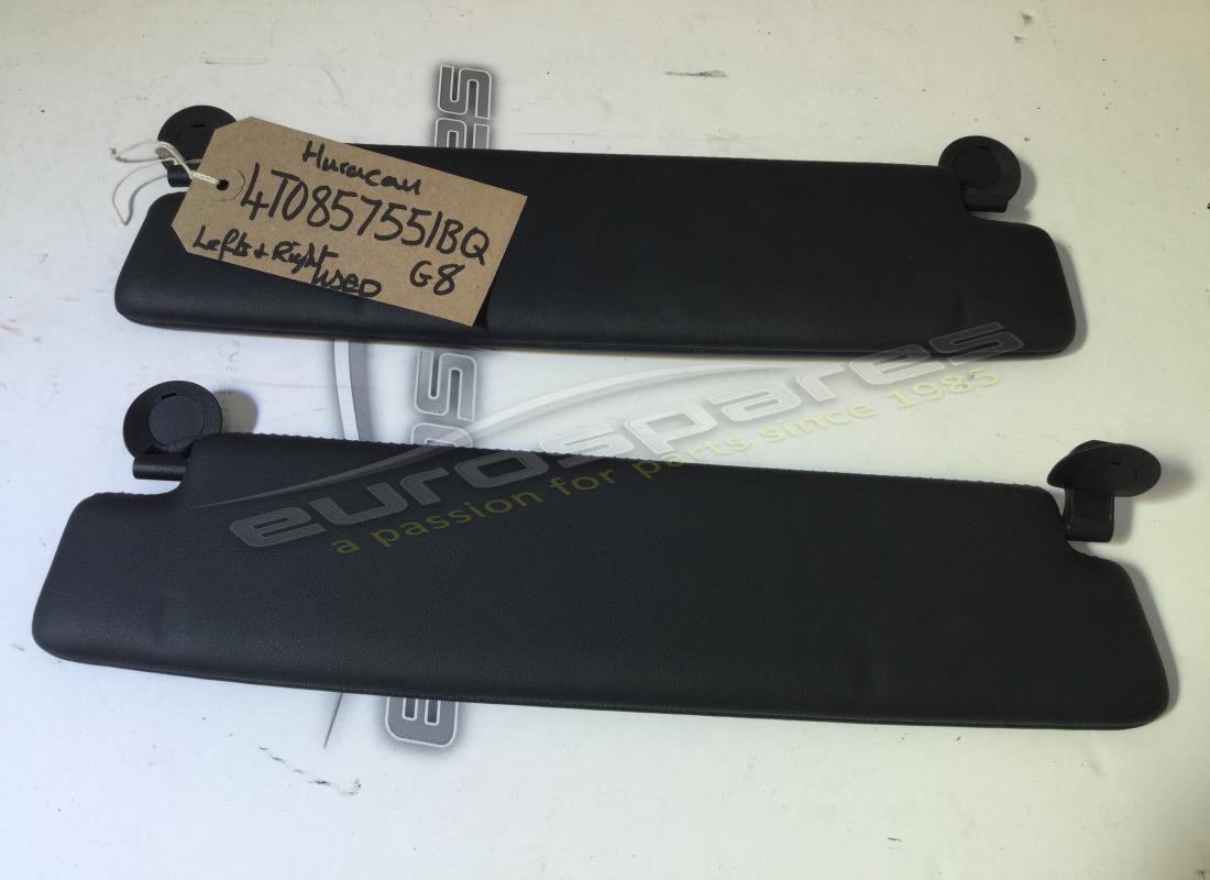PARASOL IZQUIERDO Lamborghini USADO, PIEL. NÚMERO DE PIEZA 4T0857551BQG8 (1)