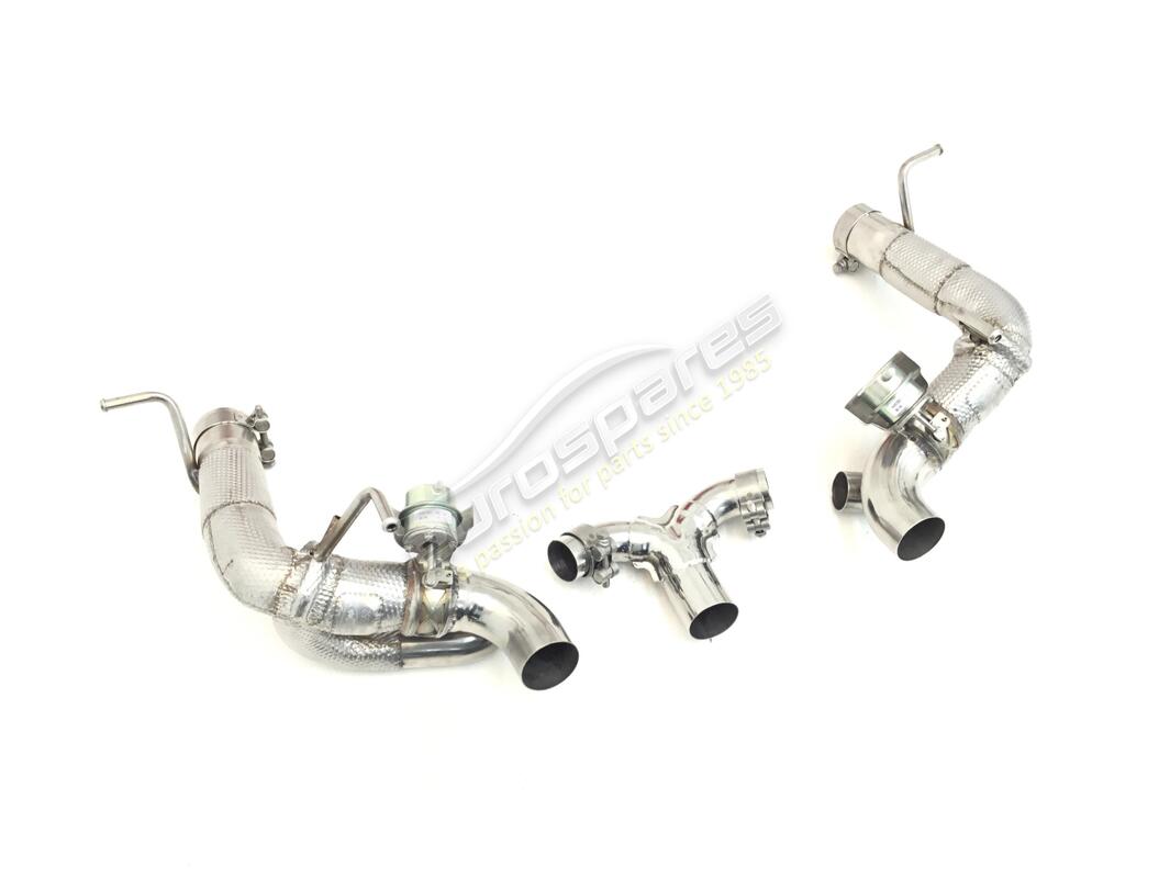 nuevo tubi 458 kit de escape de tubos rectos con válvula. número de parte tsfe458c09003at (1)