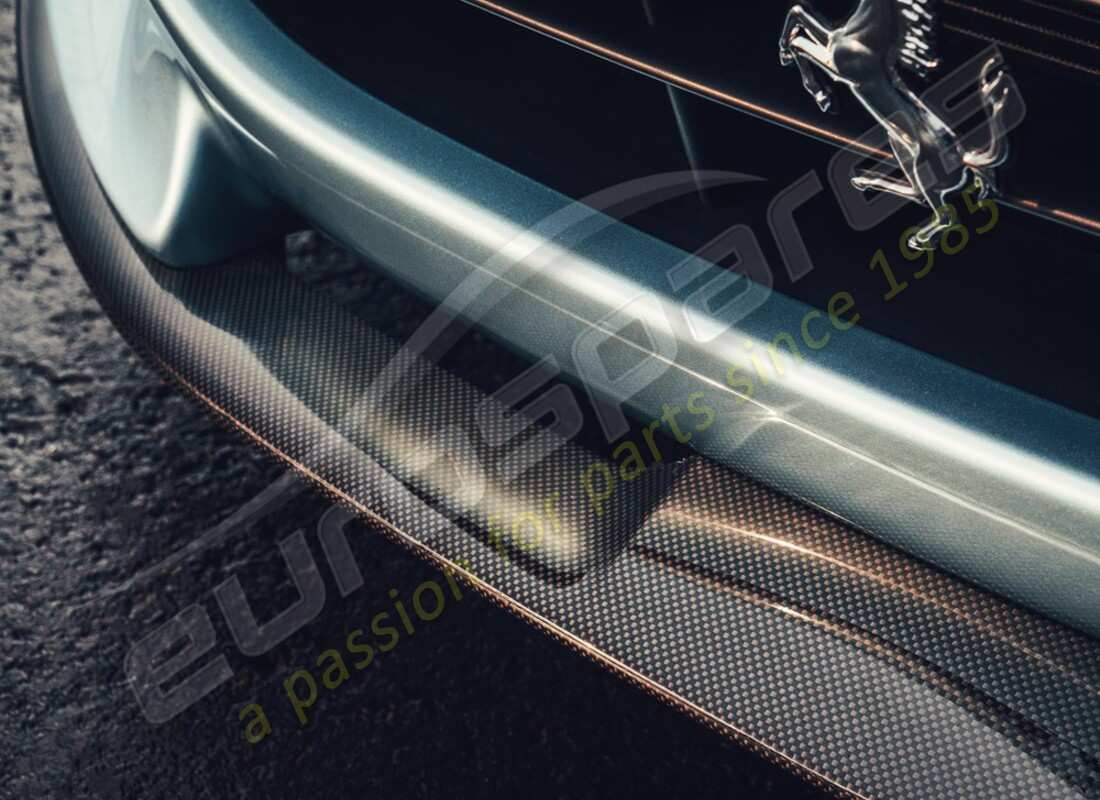 nuevo alerón delantero de fibra de carbono ferrari. número de pieza 963231 (1)