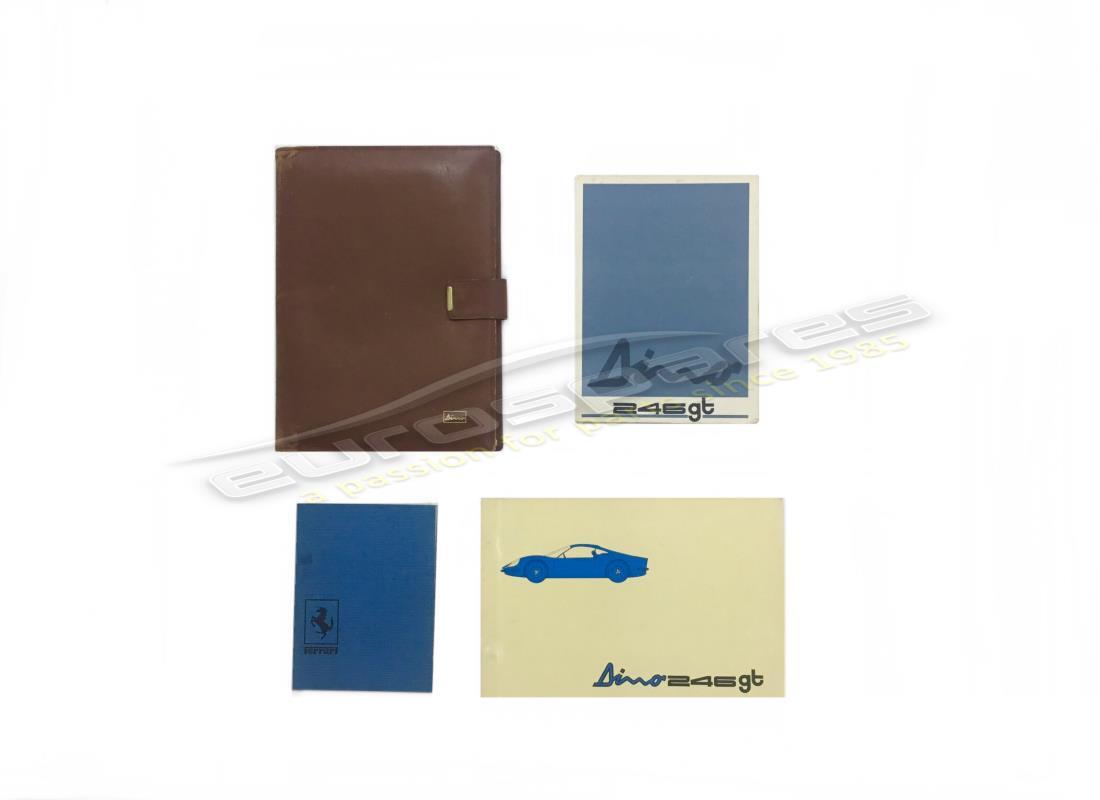 juego de bolsas para manual completo original de dino ferrari 246 usado. número de parte 9599001400 (1)