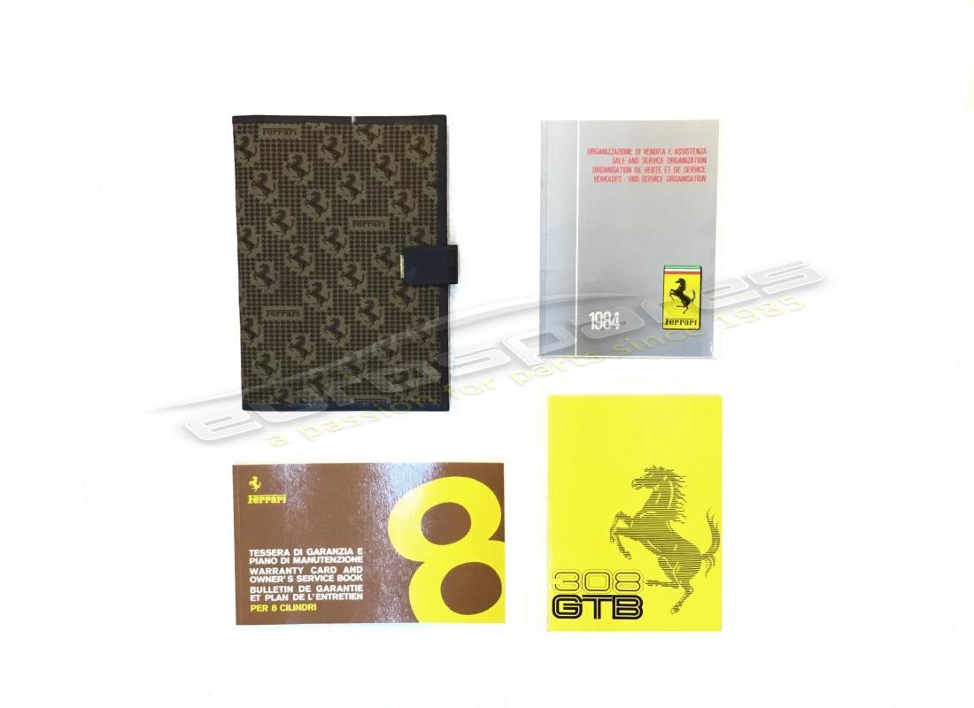 paquete de libros y bolsa originales de ferrari usados. número de parte 959919000 (1)