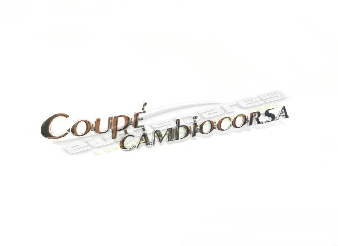 nuevo modelo maserati acrónimo cupé cambiocor. número de pieza 68336400 (1)