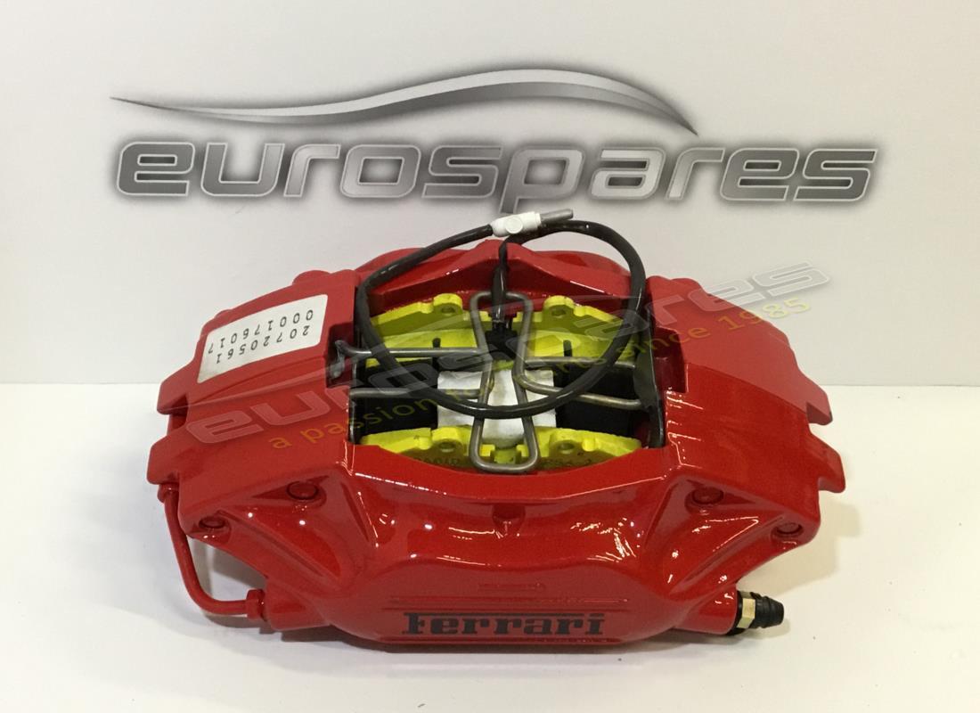 nuevo ferrari delantero derecho racing b/pinza roja fiorano hp. número de parte 176017 (1)