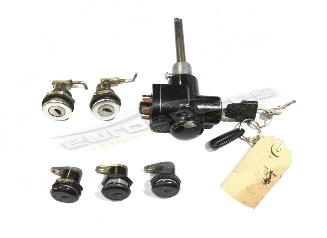 conjunto de cerradura antirrobo usado ferrari. número de pieza 127297 (1)