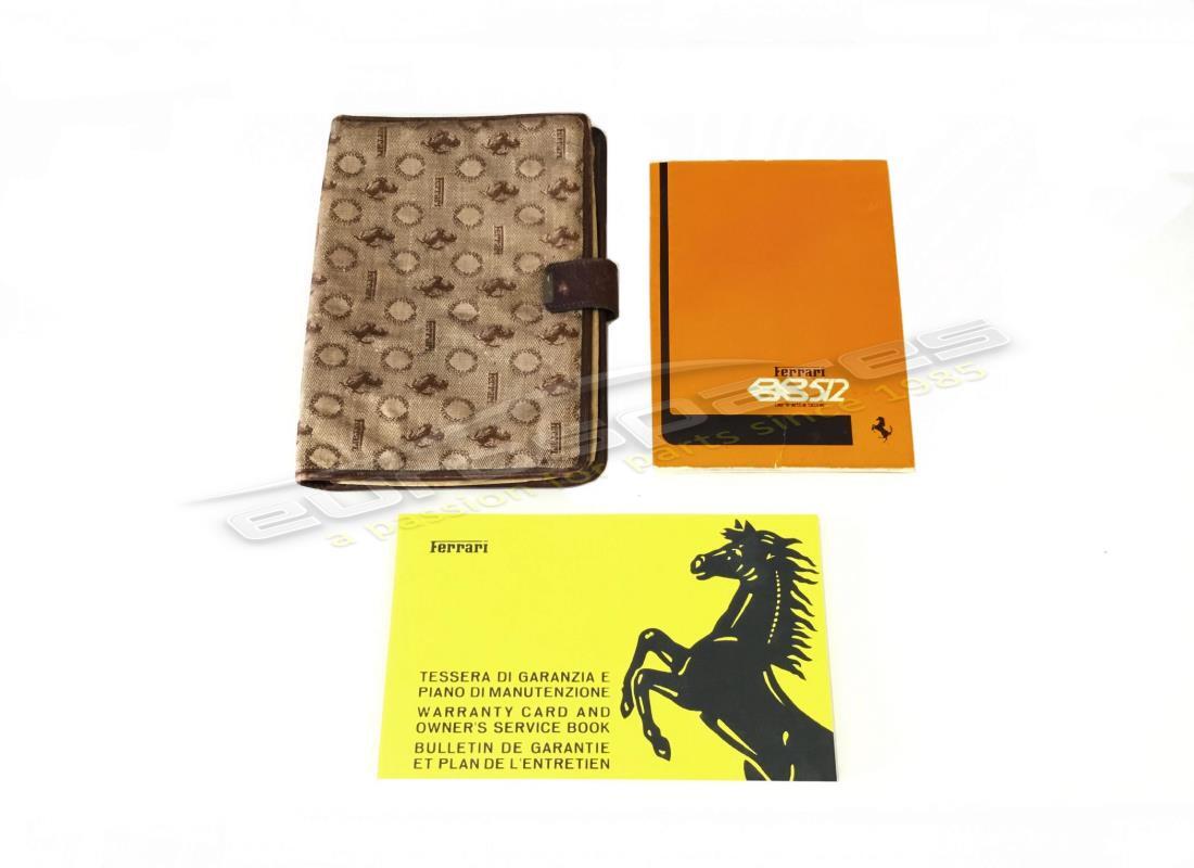 used ferrari original complete handbook manual pouch set. part number 9599001402 (1)