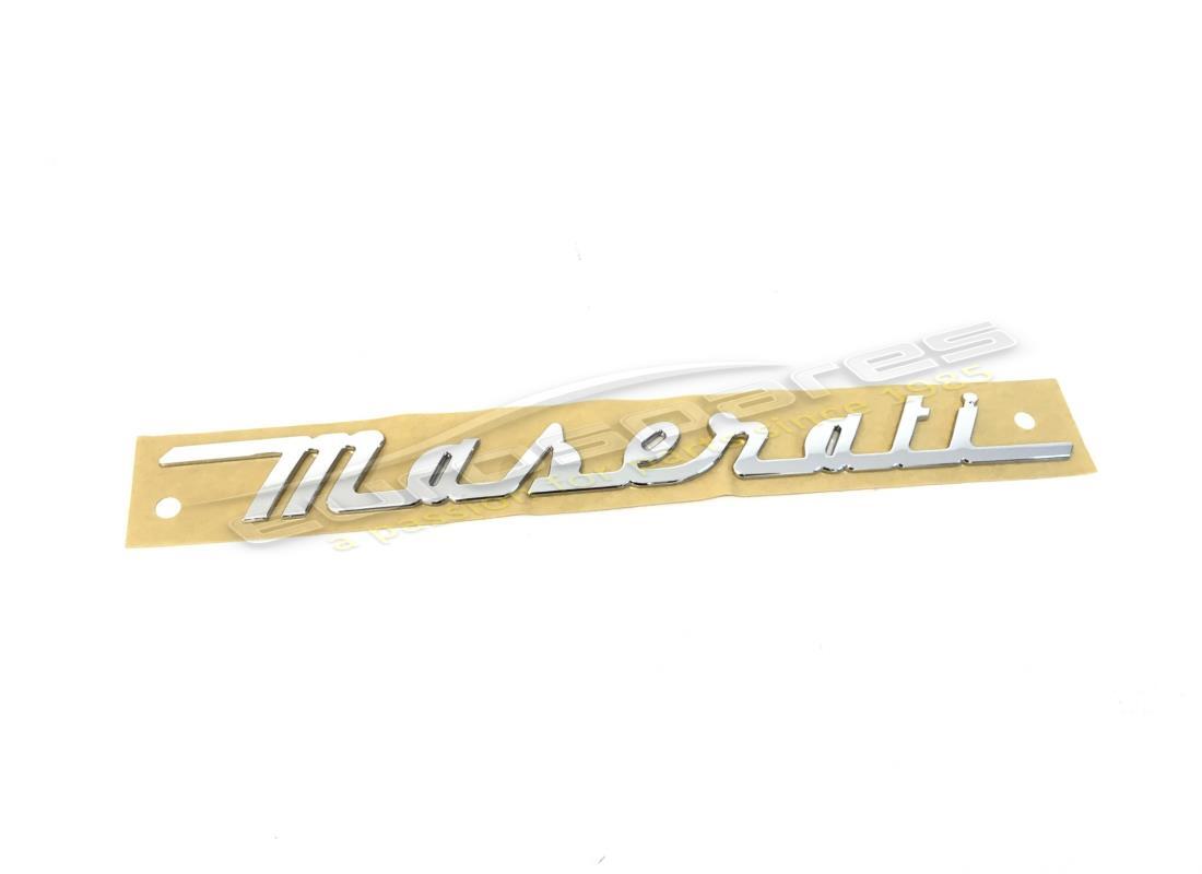 nuevo emblema maserati maserati en el equipaje c. número de pieza 84633200 (1)