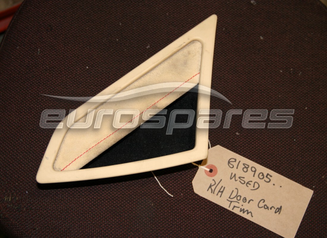 BOLSILLO COMPLETO PARA ALMACENAMIENTO DE ODDMENTOS EN LA PUERTA DERECHA Ferrari USADO. NÚMERO DE PIEZA 818905.. (1)