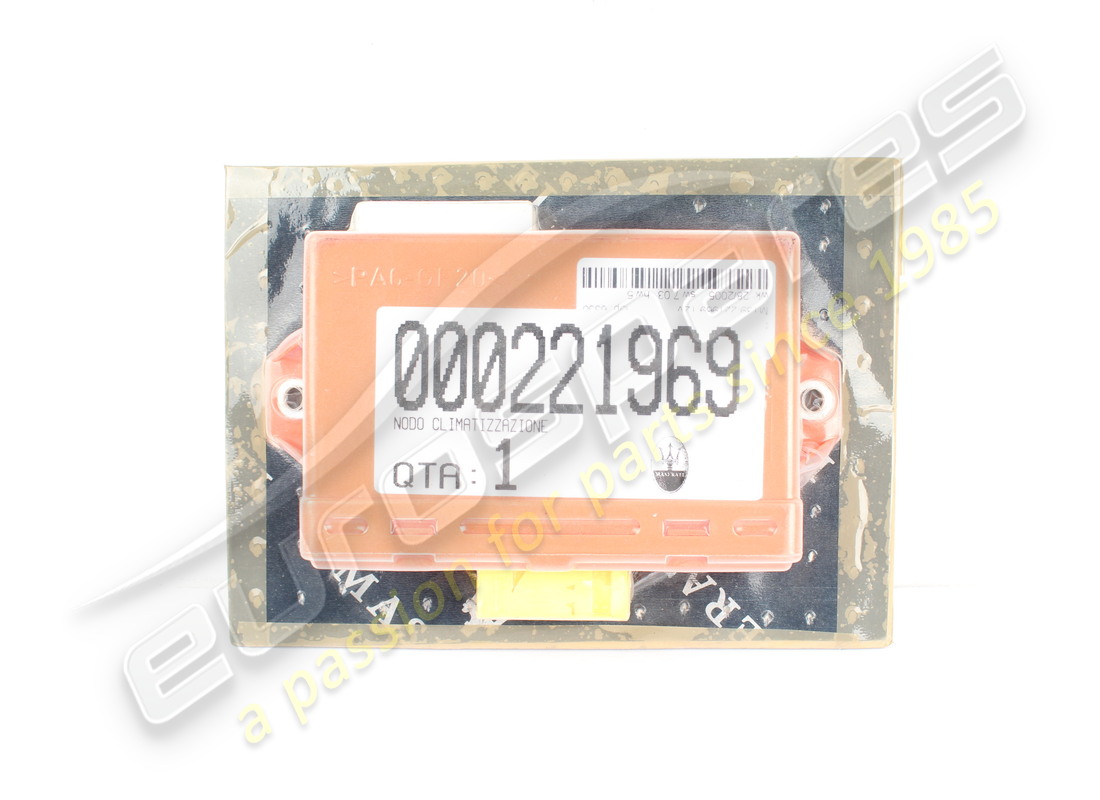 nueva ecu del sistema de aire acondicionado y calefacción maserati. número de pieza 221969 (1)