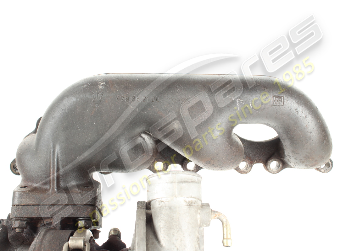 turbo derecho usado maserati con colector. número de pieza 578360000a (7)
