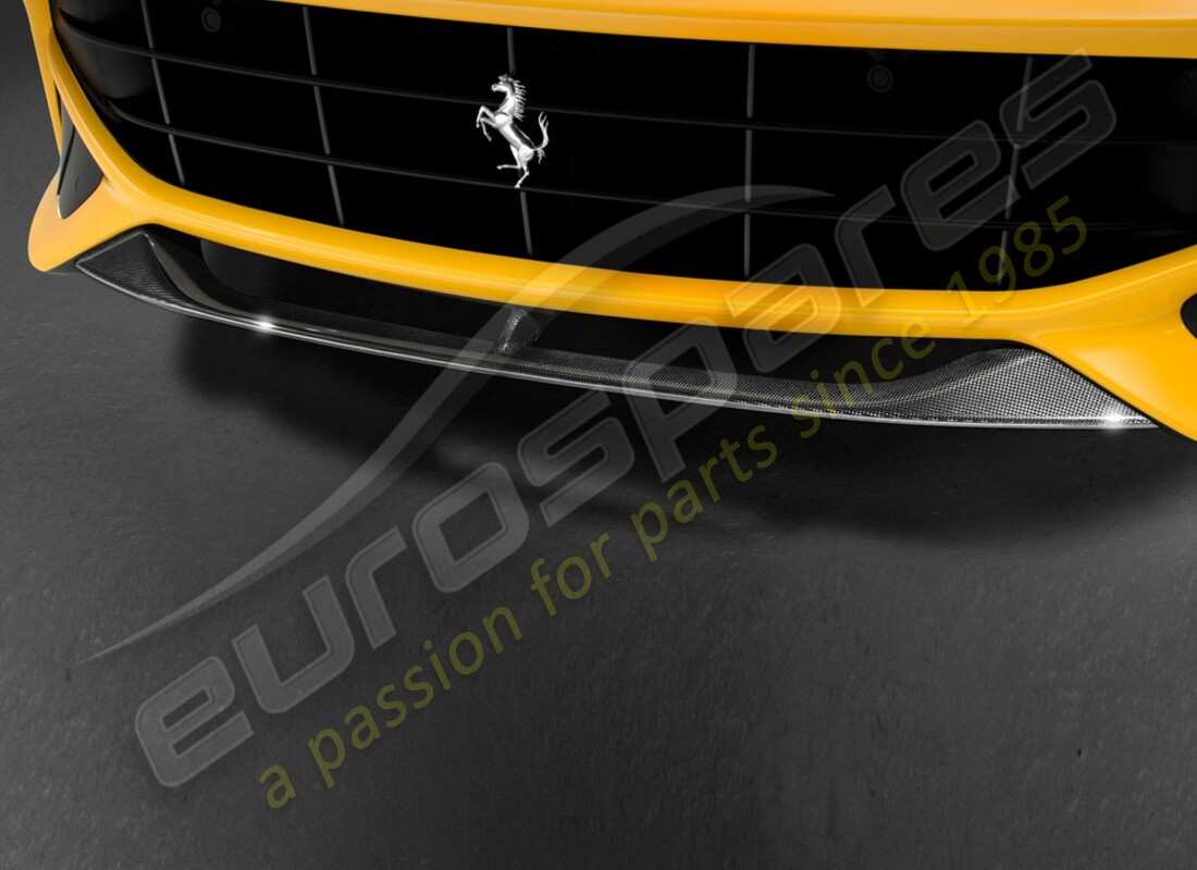 nuevo alerón delantero de fibra de carbono ferrari. número de pieza 84857500 (1)