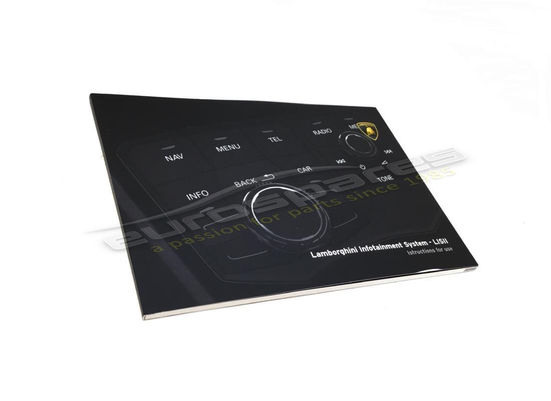 nuevo lamborghini manual del propietario radio/navianleit. número de parte 4t0012720da (1)
