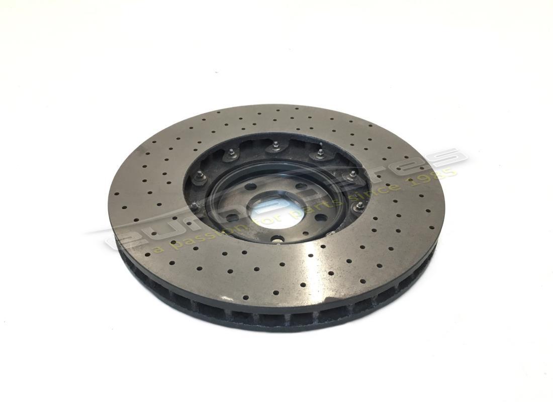 DISCO DE FRENO DELANTERO CERÁMICO CARBONO USADO Lamborghini (CCP). NÚMERO DE PIEZA 420615302G (1)