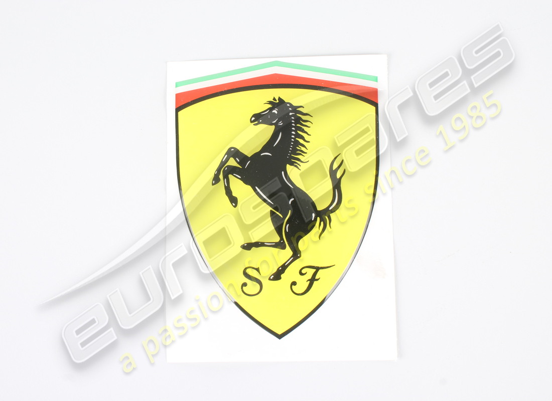 nueva etiqueta de ala de escudo ferrari (resina). número de parte 95992903 (2)