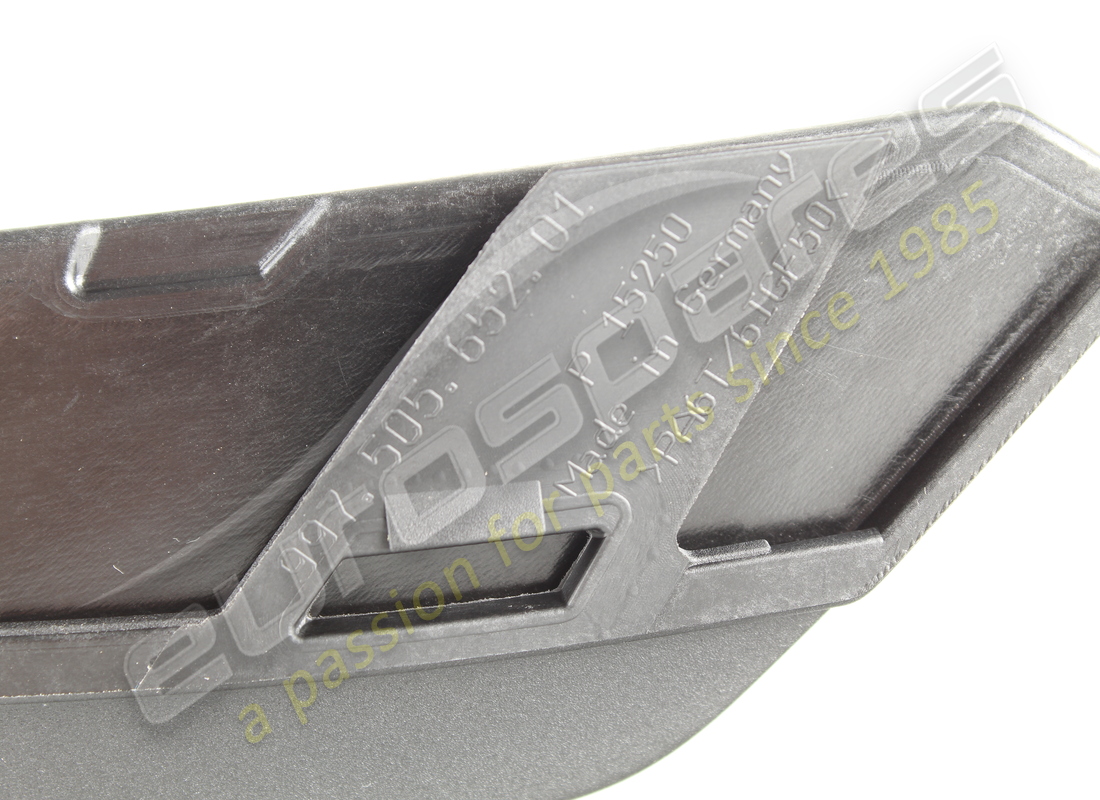 nuevo porsche escudo negro satinado. número de pieza 9975056520101c (3)