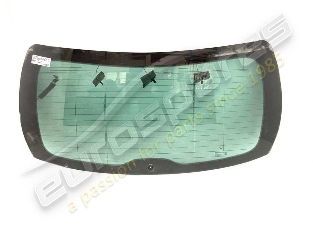 VIDRIO DE LA VENTANA TRASERA Maserati USADO. NÚMERO DE PARTE 673004645 (1)