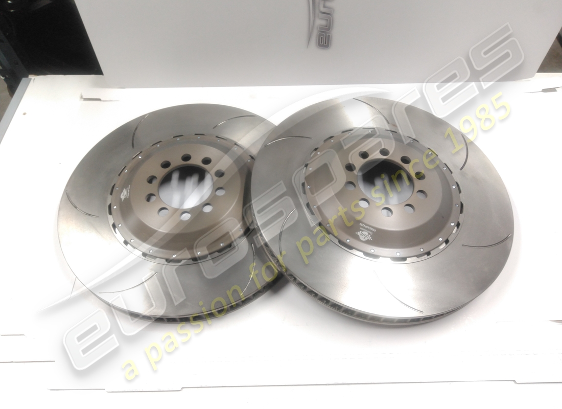 NUEVO Eurospares PAR DE DISCOS TRASEROS DE ACERO EVO. NÚMERO DE PARTE FRNSKT7184 (1)