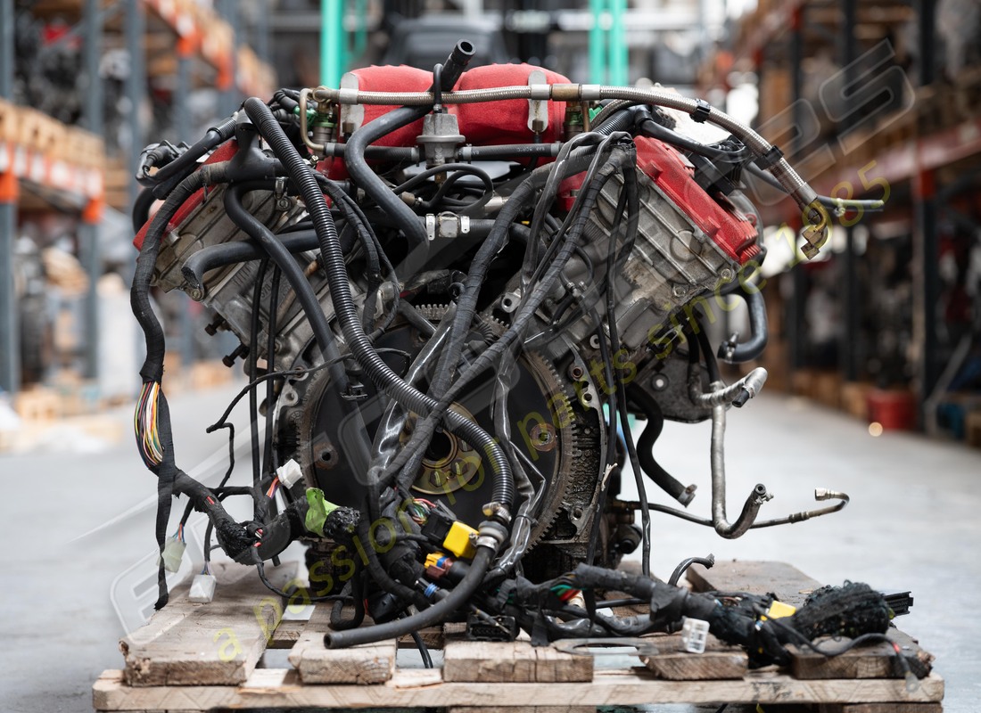 MOTOR COMPLETO MASERATI USADO. NÚMERO DE PARTE MASENG032 (6) motor completo maserati usado. número de parte maseng032 (6)