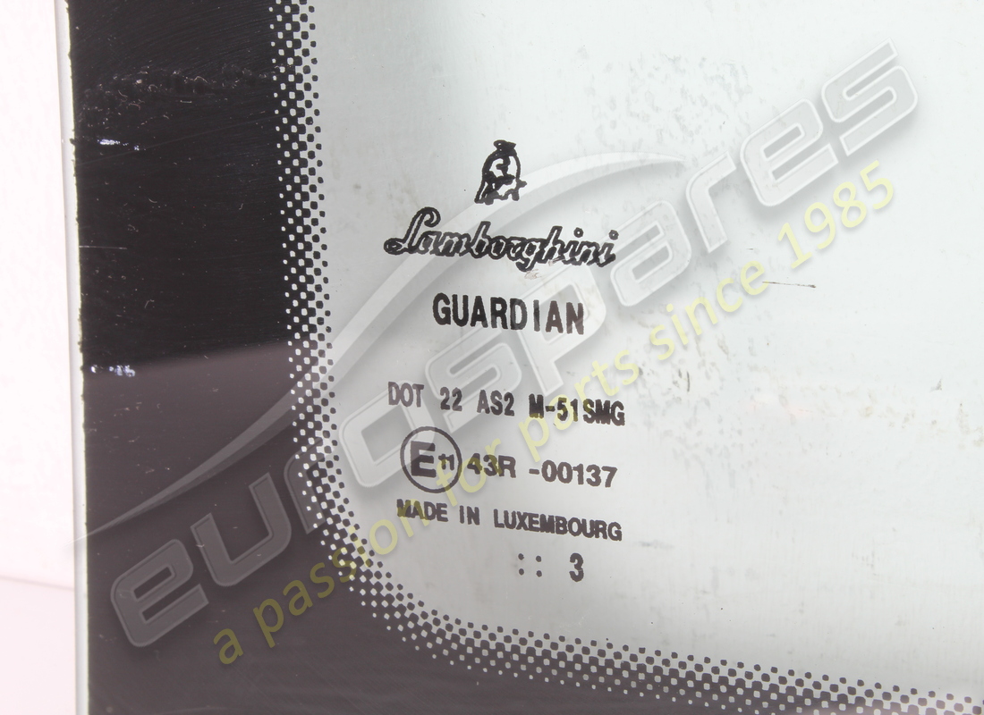 vidrio de ventana trasera lamborghini usado. número de parte 408845501a (5)