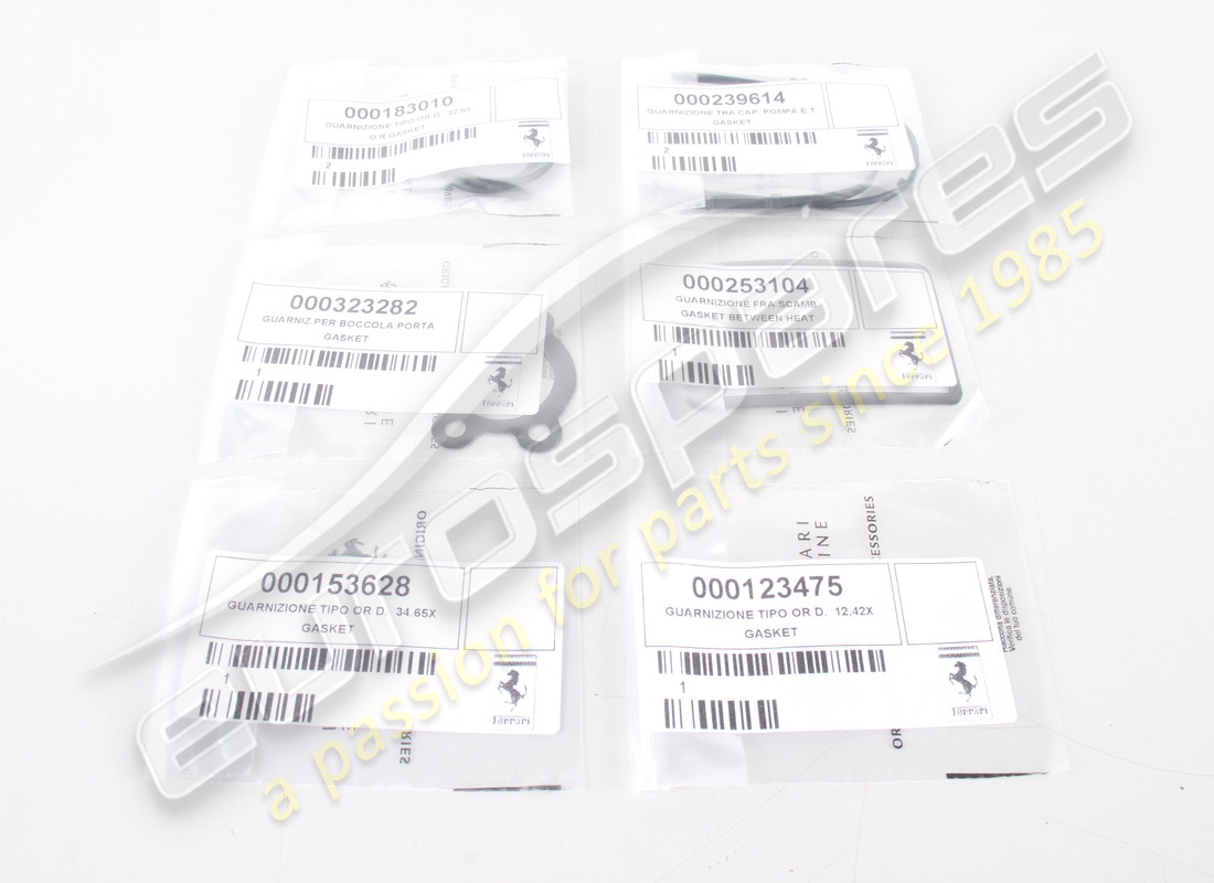 nuevo ferrari juego de juntas de la unidad propulsora. número de parte 266677 (18)