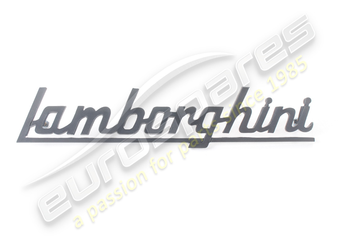 nueva insignia de lamborghini letras (negro). número de parte 006106554a (1)