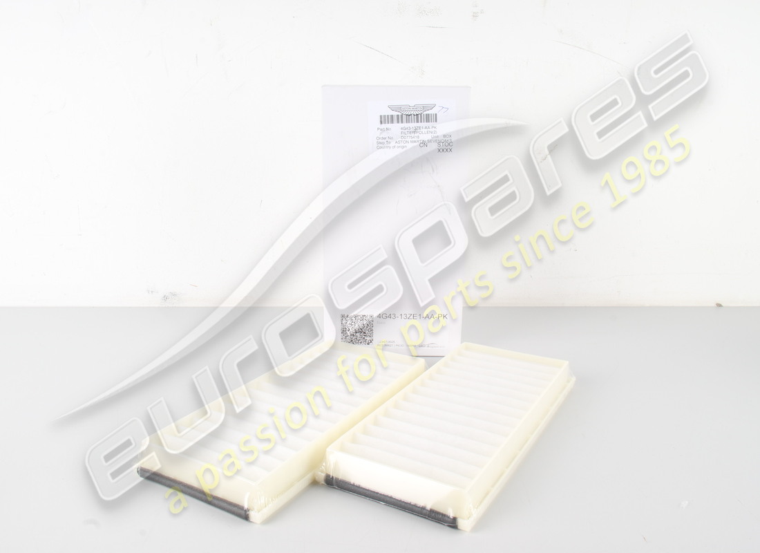 nuevo filtro de polen aston martin (paquete de 2). número de pieza 4g4313ze1aapk (2)