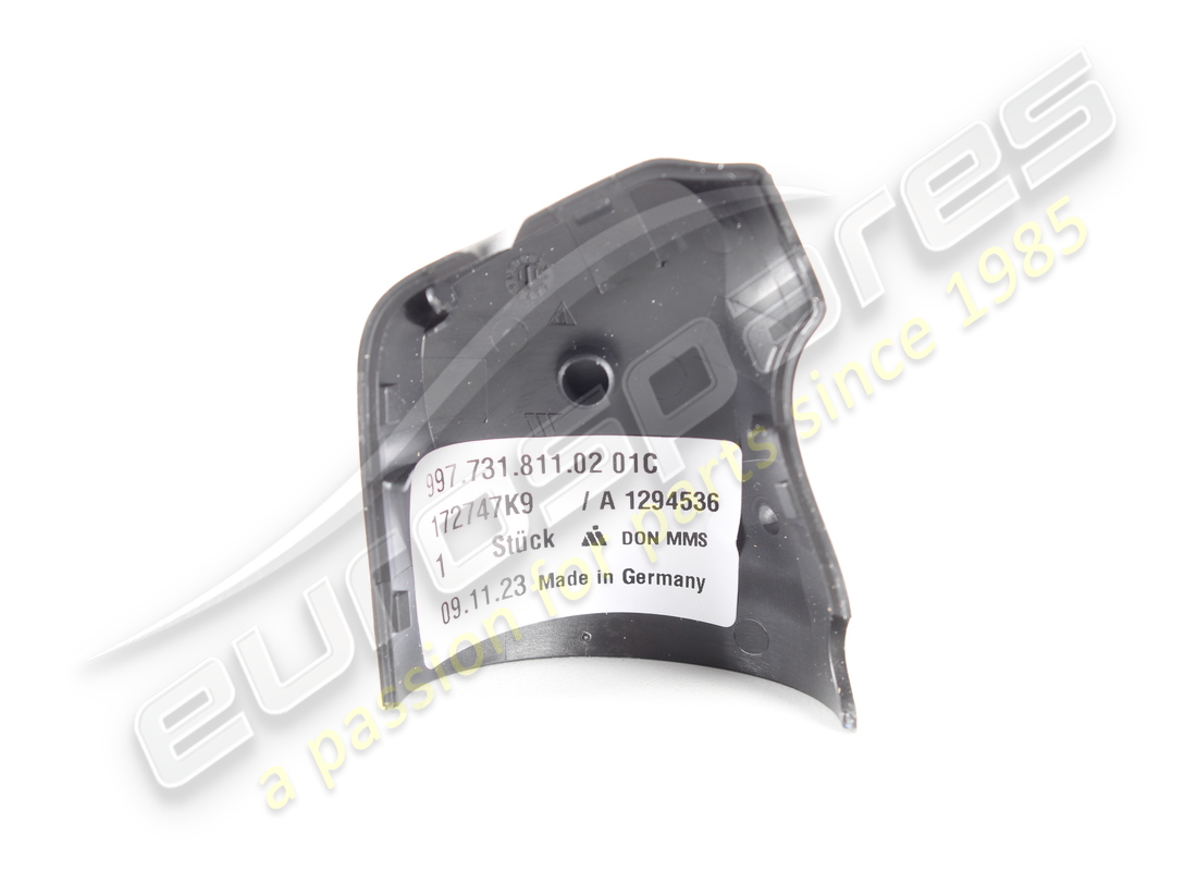 nueva cubierta porsche negro satinado. número de pieza 9977318110201c (2)