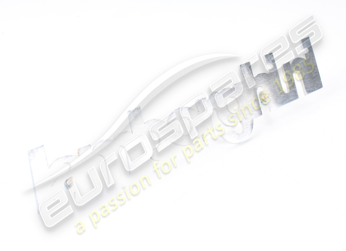 NUEVO LAMBORGHINI LAMBORGHINI PLATO DE PLATA. NÚMERO DE PARTE 006128566 (3) nuevo lamborghini lamborghini plato de plata. número de parte 006128566 (3)