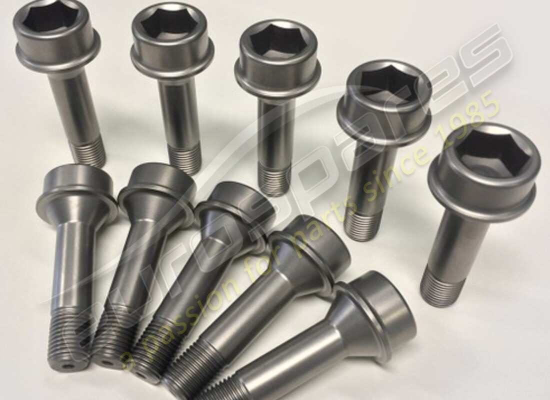 pernos de rueda de titanio nuevos ferrari. número de pieza 70001200 (1)