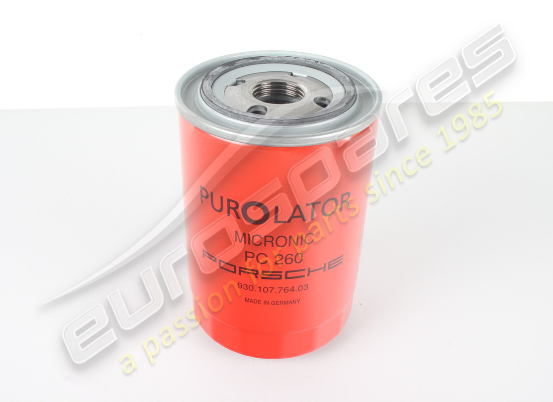 filtro de aceite purolator rojo nuevo porsche. número de pieza 93010776403 (1)