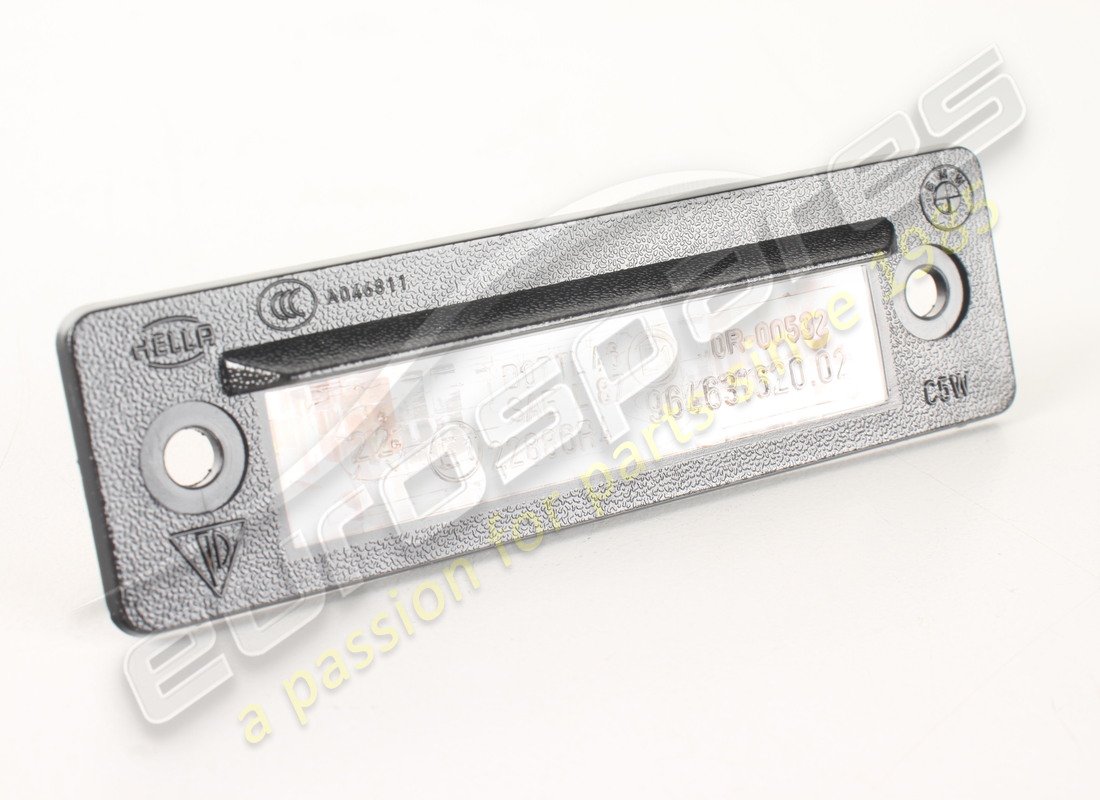 luz de matrícula nueva porsche. número de pieza 9646316200201c (2)