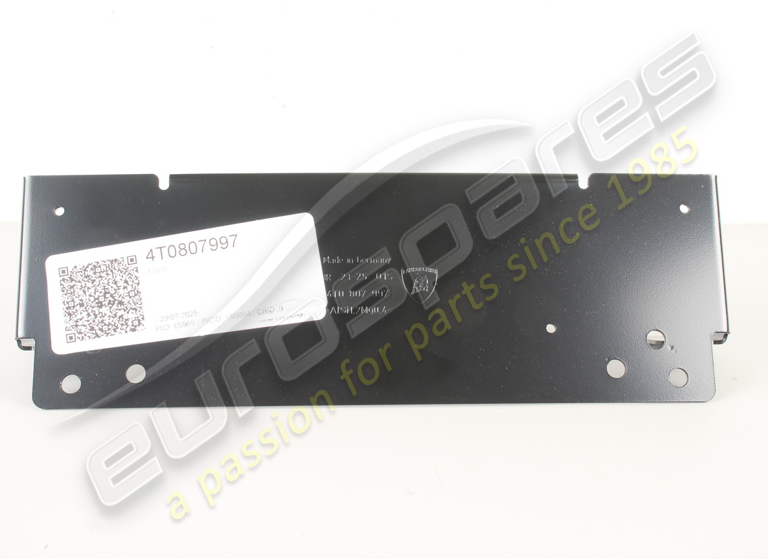 nuevo lamborghini soporte sotto porta targa. número de pieza 4t0807997 (4)