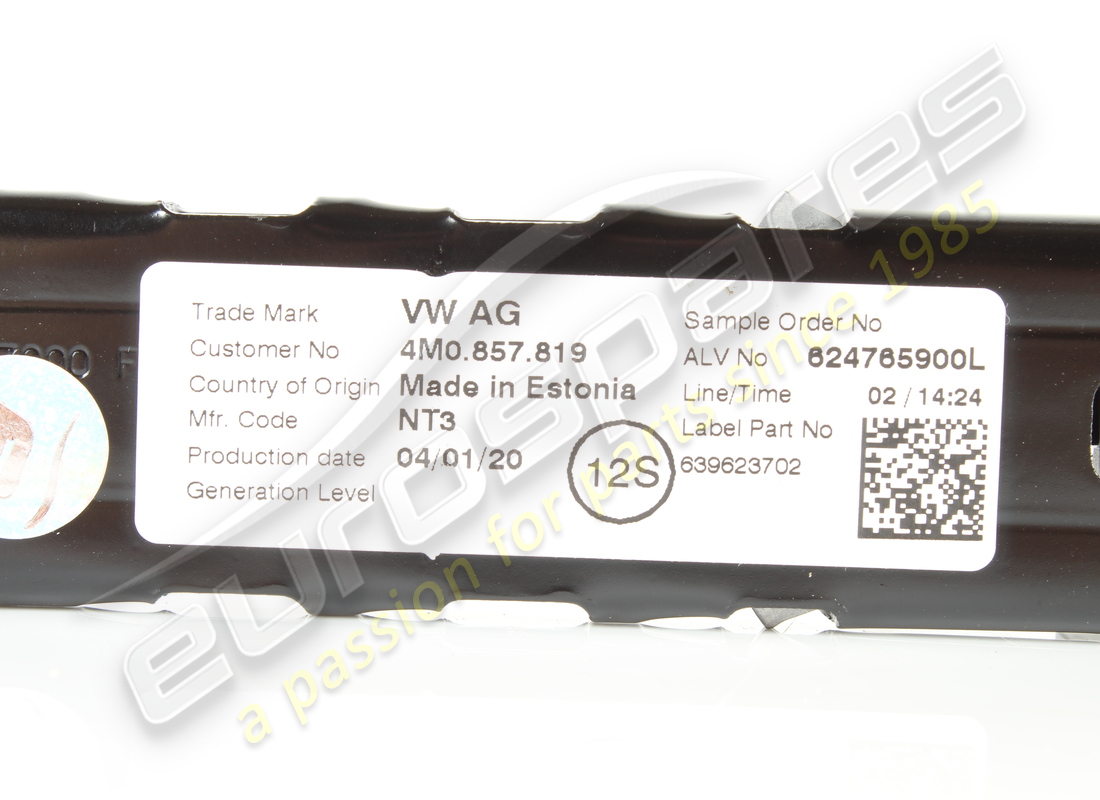 altura del cinturón de seguridad usado lamborghini. número de pieza 4m0857819 (2)