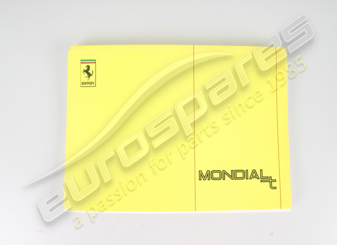 nuevo ferrari mondial t 1992 en el manual del propietario. número de pieza 95990141 (1)